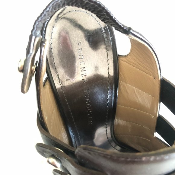 Proenza Schouler Womens Peep Toe Sandal Heel - Picture 7 of 8